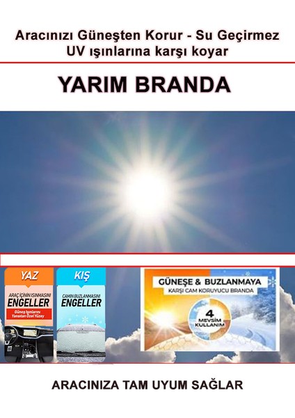 Cıtroen C3 Pıcasso Uyumlu Araba,oto,araç Yarım Oto Branda