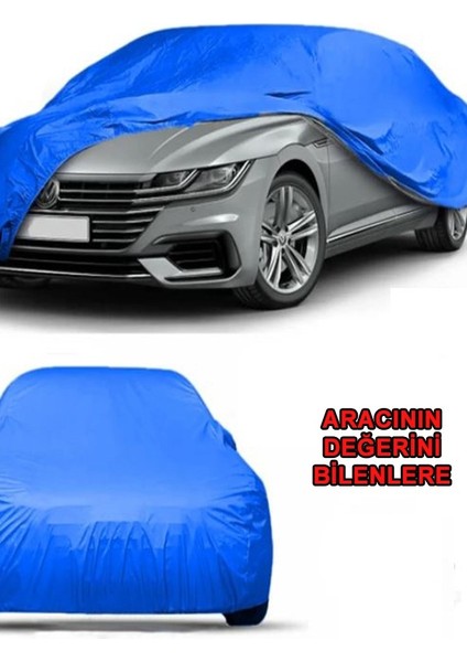 Audı A3 04-12- Uyumlu Oto,araç Brandası Mavi Hatchback No2