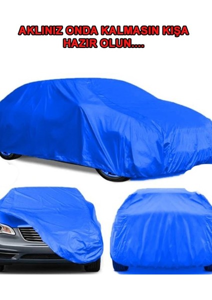 Audı A3 04-12- Uyumlu Oto,araç Brandası Mavi Hatchback No2
