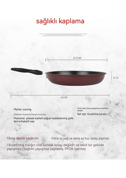 Kore Usulü Selenyumla Zenginleştirilmiş Yapışmaz Tava Satışta (Yurt Dışından) fırsatları