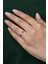 Gümüş Prenses Yüzük Renkli Taşlı Ayarlanabilir Ölçü. Rose Gold Kaplama 925 Ayar Gümüş Yüzük 5