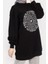 71143 2 Ip Kumaş Nakış Yazı Ve Taş Detaylı Sweatshirt 2