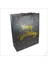 Happy Birthday Siyah Karton Çanta, 32 x 26 x 10 cm - 12 Adet 3
