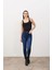 Kadın Holly Dirty Dark Blue Ekstra Yüksek Bel Skinny Jean Pantolon 1