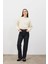 Kadın Wanda Black Wide Leg Jean Pantolon 2