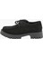 78-02-75002 Kadın Nubuk Deri Siyah Loafer 4