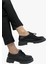 78-02-75002 Kadın Deri Siyah Loafer 2