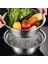 Paslanmaz Çelik Havza Ince Örgü Sepet Salata Kasesi Pirinç Yeni 28CM (Yurt Dışından) 4
