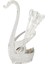 Legering Icı Yemek Takıı, Decoratieve Swan Tabanlı Seçeneğiyle Buluştu3 (Yurt Dışından) 1
