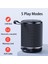 Siyah Mini Taşınabilir Bluetooth Uyumlu Hoparlör, Radyo Tf Aux USB Hoparlörler Subwoofer Müzik (Yurt Dışından) 3