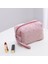 Sekizgen PINK17*8.5*10.5CM/0.1KG Bayanlar Kadife Kozmetik Çantası Seyahat El Yıkama Çantası Kadife Kozmetik Saklama Çantası (Yurt Dışından) 1
