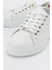 Ayverıe Beyaz Deri Kadın Sneakers 5
