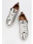 Allıe Platin Deri Kadın Sneakers 2