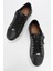 Berly Siyah Deri Kadın Sneakers 2