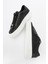 Berly Siyah Deri Kadın Sneakers 3