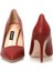 Nine West Fayla 3pr Bordo Kadın Topuklu Ayakkabı 5