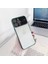 Apple iPhone 15 Kamera Lens Korumalı Kenarı Renkli Luxury Şeffaf Kılıf Yeşil 1