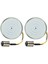 1157 Ön Dönüş Sinyali Ampul, Duman Lens Kapaklı, 2 Inç Led, 1986-2020 Beyaz/amber (Yurt Dışından) 2