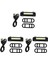 3x Bisiklet Işıkları Ultra Parlak Bisiklet Işıkları USB Şarj Edilebilir Bisiklet Kuyruk Lambası Yol Bisikleti Için 7 Işık Modu (Yurt Dışından) 2