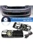 1 Takım Araba Izgara LED Sis Farı Izgarası Alt Izgara Golf Mk4 1998-2004 Için LED Drl Lambası ile (Yurt Dışından) 3