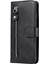 Samsung Galaxy S20 Fe 4G/5G/2022/S20 Lite-Black Için Fermuar Cep Deri Cüzdan Standı Çantası (Yurt Dışından) 3