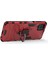 Samsung Galaxy M32 (Global Versiyon) Için Ring Tutucu Kickstand ile Kazanmaya Uyumsal Sert Pc+Yumuşak Tpu Hibrid Telefon Kılıfı Kapak (Yurt Dışından) 3