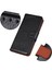 Nappa Doku Bölünmüş Deri Telefon Kılıfı Kabuk Cüzdan Samsung Galaxy Xcover 5-Black (Yurt Dışından) 5