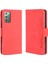 Samsung Galaxy NOTE20/NOTE20 5g-Red Için Çoklu Kart Yuvası Cüzdan Deri Telefon Kapağı (Yurt Dışından) 4