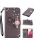 Samsung Galaxy S20 FE/S20 Fan EDITION/S20 Fe 5G/S20 Fan Edition 5G/S20 LITE/S20 Fe 2022 Rhinestone Dekorasyon Baskı Deri Deri Kabuk Cüzdan Stand Telefon Kapak Grey (Yurt Dışından) 1