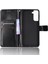 Samsung Galaxy S21 4g/5g Çılgın At Doku Deri Kabuk Black Için Cüzdan Stand Kapağı (Yurt Dışından) 4