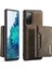Samsung Galaxy S20 Fe 2022/S20 Fe 4G/S20 Fe 5G/S20 Lite-Coffee Için Üç Katlı Cüzdan Kickstand Tasarımı ile Manyetik Çıkarılabilir Hibrit Kasa (Yurt Dışından) 1