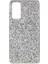 Samsung Galaxy S20 Fe 4G/5G/S20 LITE/S20 Fe 2022 Işıltılı Payetler Tasarımı Tpu Frame+Pc Hibrit Kabuk Case-Silver (Yurt Dışından) 1