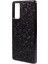 Samsung Galaxy S20 Fe 4G/5G/S20 LITE/S20 Fe 2022 Işıltılı Payetler Tasarımı Tpu Frame+Pc Hibrit Kabuk Case-Black (Yurt Dışından) 2