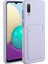 Samsung Galaxy M02/A02-I-LIGHT Mor Için Kart Tutucu ile Yumuşak Tpu Telefon Geri Kılıf Kapağı (Yurt Dışından) 2