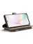 Samsung Galaxy Note 10 Plus/note 10 Plus 5g-Brown Için Çok Sayıda Kart Yuvası ve Fermuar Cebi ile Kayma Olmayan Pu Pu Deri Deri Flip Case Stand Stand Cüzdan Kapağı Cüzdan Kapağı (Yurt Dışından) 4