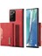 Samsung Galaxy NOTE20 ULTRA/NOTE20 Ultra 5g-Red Için Manyetik Üç Katlı Cüzdan Kickstand Deri Kılıf (Yurt Dışından) 1