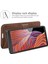 Samsung Galaxy Xcover 5/xcover 5s-Brown Için Cüzdan Tasarımı Deri Telefon Standı Kabuğu (Yurt Dışından) 4