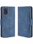 Samsung Galaxy A31-BLUE Için Mobil Kabuk Çoklu Kart Yuvalı Pu Derisi (Yurt Dışından) 4