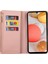 Samsung Galaxy A12-ROSE Altın Için Işıltılı Yıldızlı Stil Lazer Oyma Fermuar Cüzdan Deri Kılıf (Yurt Dışından) 5