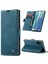 Basitlik Samsung Galaxy NOTE20/NOTE20 5g-Green Için Otomatik Emilmiş Deri Kabuk Cüzdan Kılıfı (Yurt Dışından) 5