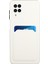 Samsung Galaxy A12-WHITE Için Kart Yuvası ile Yumuşak Tpu Telefon Kılıfı Kapağı (Yurt Dışından) 2