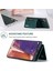 Üç Katlı Cüzdan Manyetik Kickstand Tasarım Deri Kılıfı Samsung Galaxy NOTE20 4g/5g-Yeşil (Yurt Dışından) 2