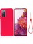 Samsung Galaxy S20 FE/S20 Fe 5G/S20 LITE/S20 Fe 2022-KIRMIZI (Yurt Dışından) 2