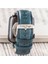 Apple Watch Deri Kordon 42MM 44MM 45MM 49MM 3 / 4 / 5 / 6 / Se / 7 / 8 / 9 Ultra Ultra 2 Mavi Deri Kayış 8