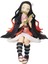 Anime Demon Slayer Kimetsu No Yaiba Kamado Nezuko Oturan Aksiyon Figür 13 cm 1