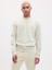 Erkek Krem Vintage Soft Fleece Sweatshirt 1