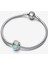 Çok Renkli Murano Camı ve Tüy Charm 792577C00 3