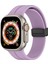 Apple Watch Uyumlu 42MM 44MM 45MM 49MM 1/2/3/4/5/6/se/7/8/9 Ultra 2 Kordon Mıknatıslı Kordon 1