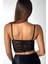 Kadın Siyah Dantelli Şık Bralet 2
