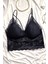 Kadın Siyah Dantelli Şık Bralet 3